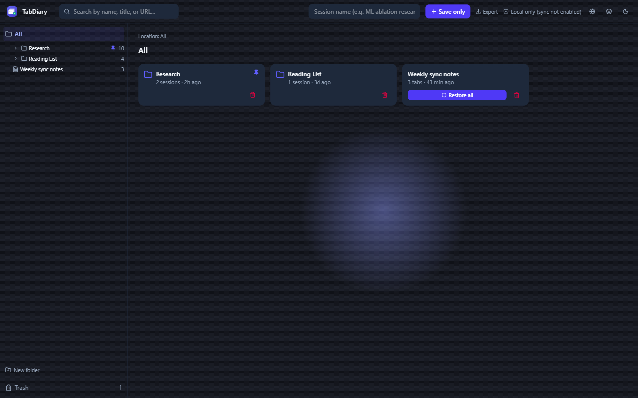 Carbon Weave background style with cursor-tracked glow